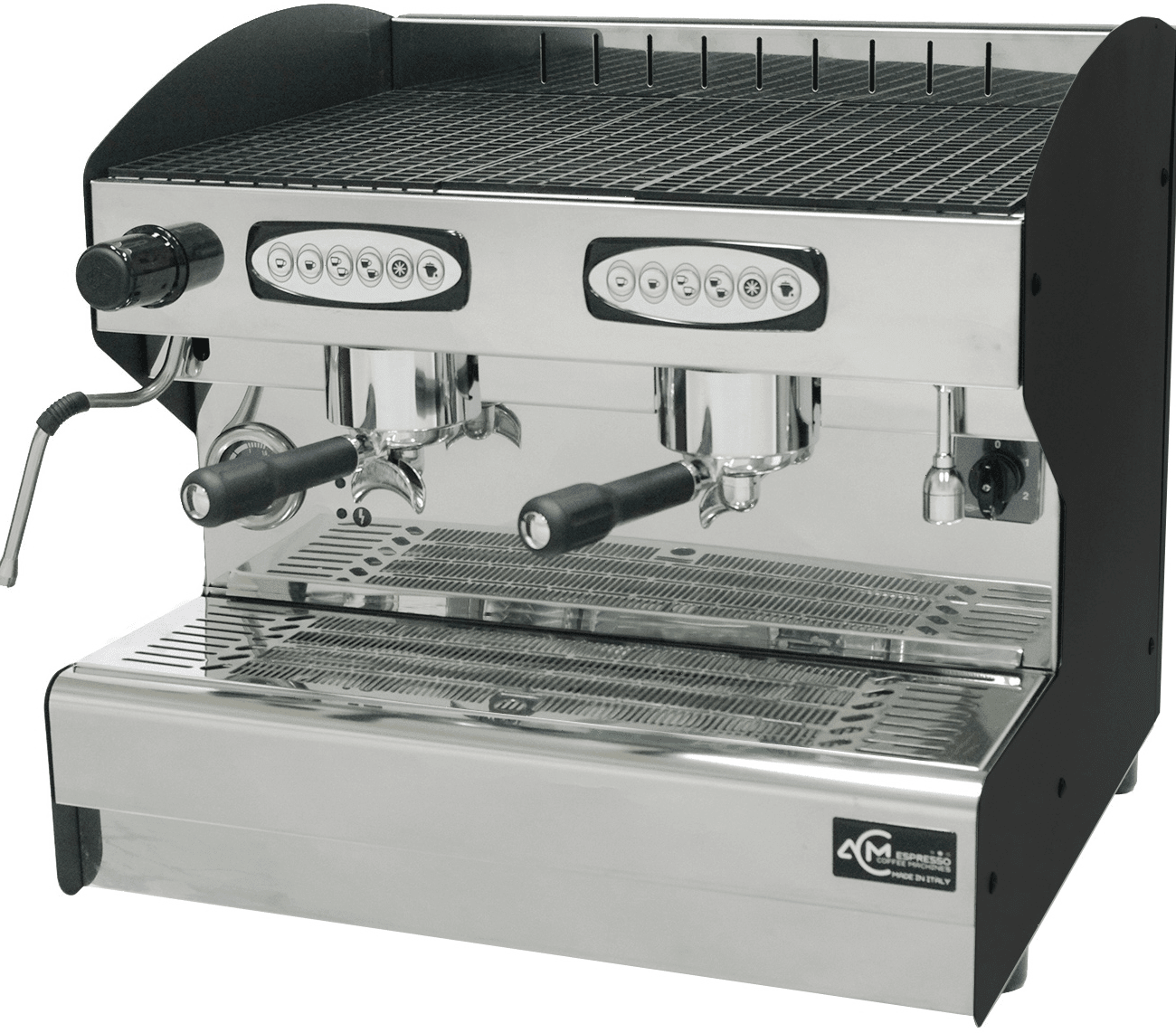 Кофемашина рожковая ACM Rounder 2Gr Compatta NERO (ACMRD002CN)