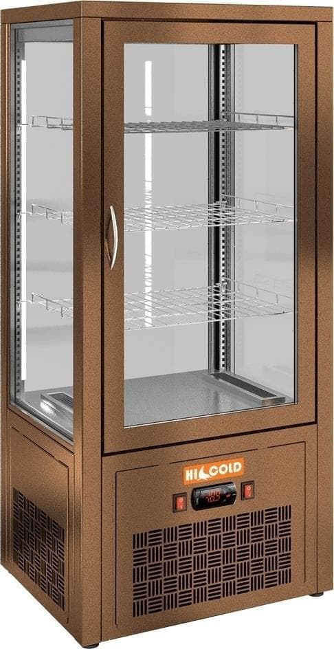 Витрина холодильная Hicold VRC 100 Bronze