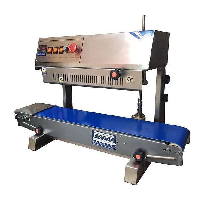 Конвейерный запайщик пакетов Hualian Machinery FR-770 II (высота 32 см)