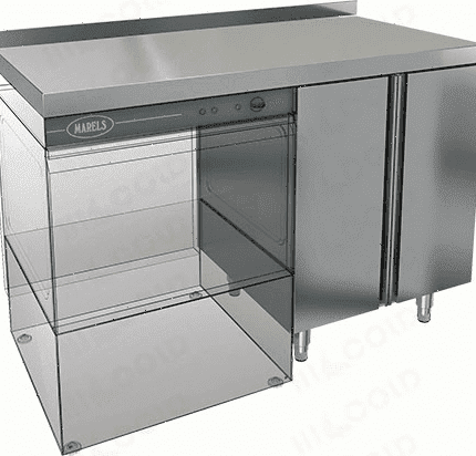 Стол под посудомоечную машину Hicold НБМСЗКП-12/6БЛ