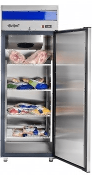 Шкаф морозильный Abat ШХн_0,7_01 нерж. (верхний агрегат) (71000002412)