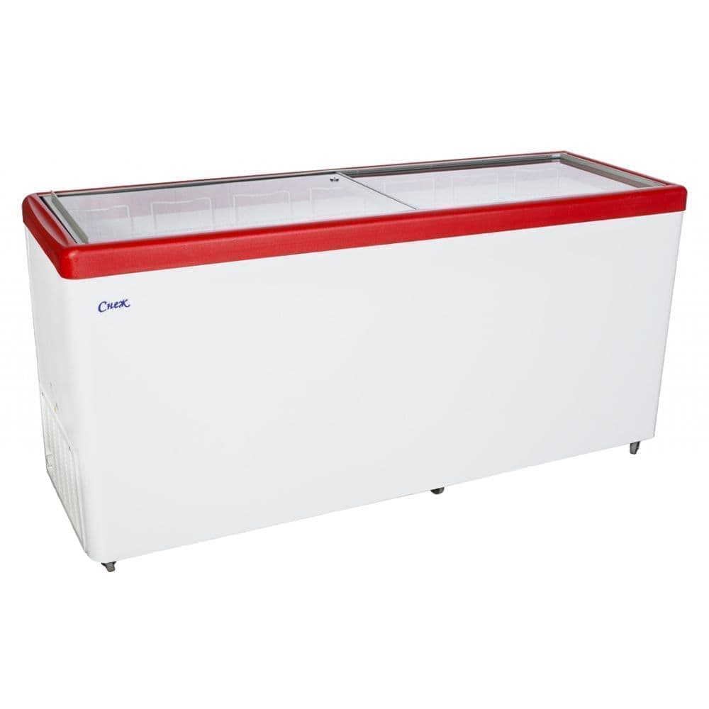Ларь морозильный Снеж МЛП-700 красный