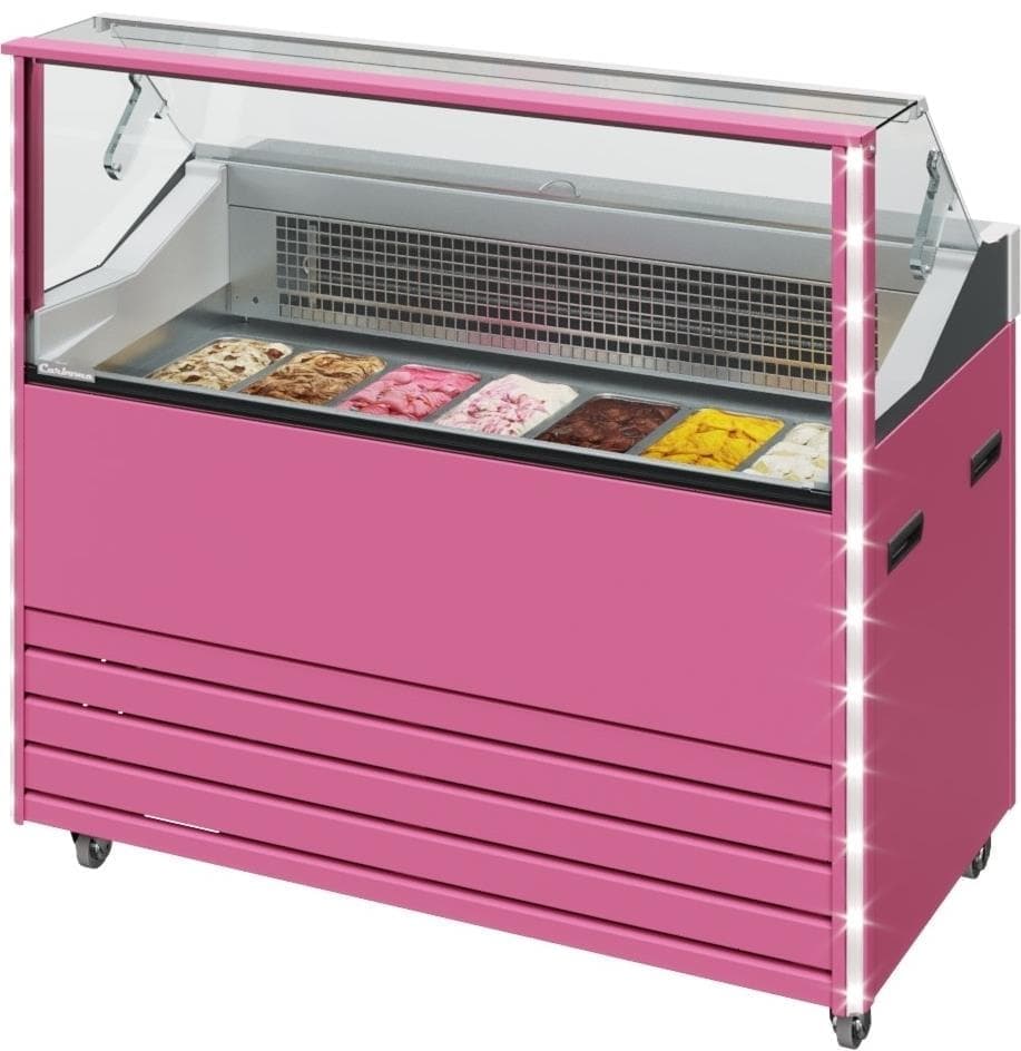Витрина для мороженого Carboma IC72 SL 1,3-1 9003 индивид. исполнение