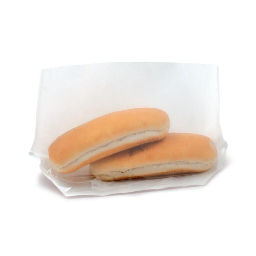 Пакет бумажный с окном для еды, 27х15х4 см, , крафт-бумага, 100 шт/уп Garcia De Pou | 173.11