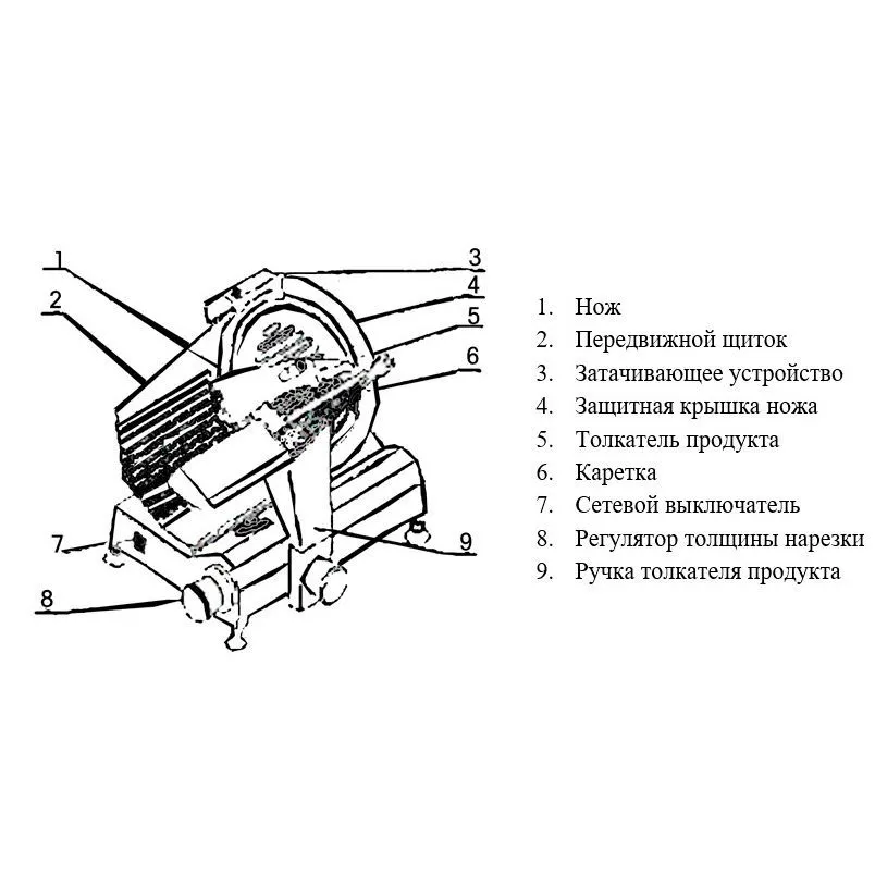 Слайсер Hurakan HKN-HM220