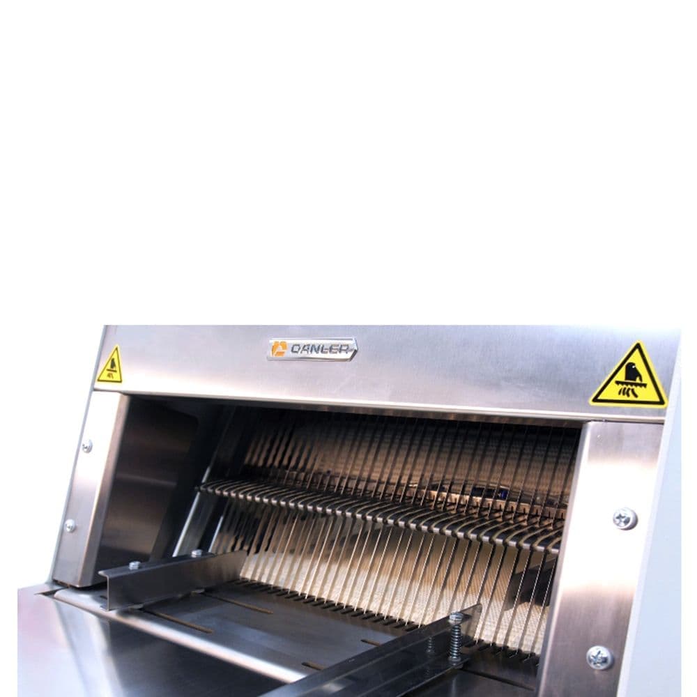 Хлеборезка Danler FZA-480 раздуватель пакета, смазка ножей маслом