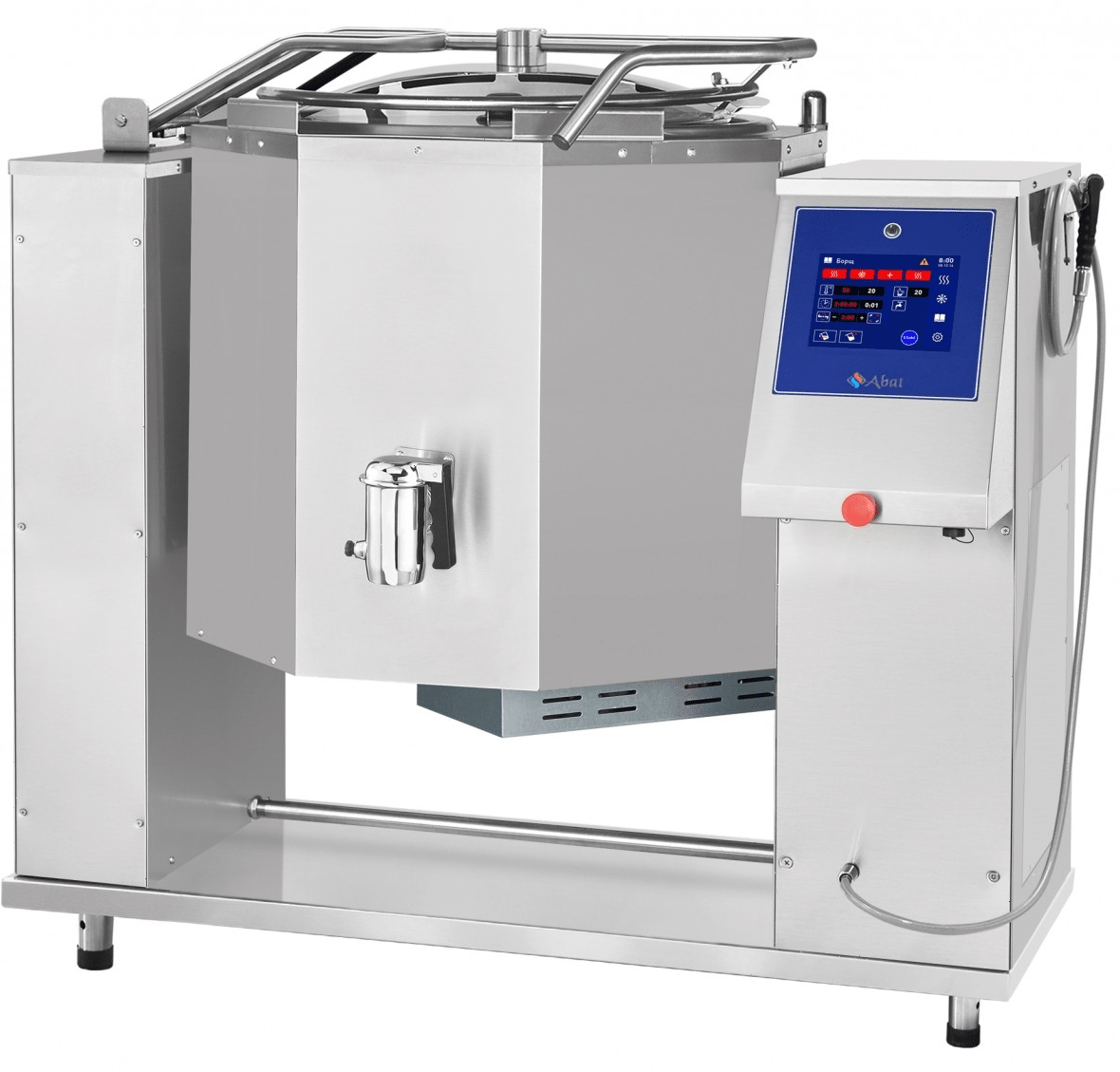 Котел пищеварочный Abat КПЭМ-160-ОМП со сливным краном (11000019717)
