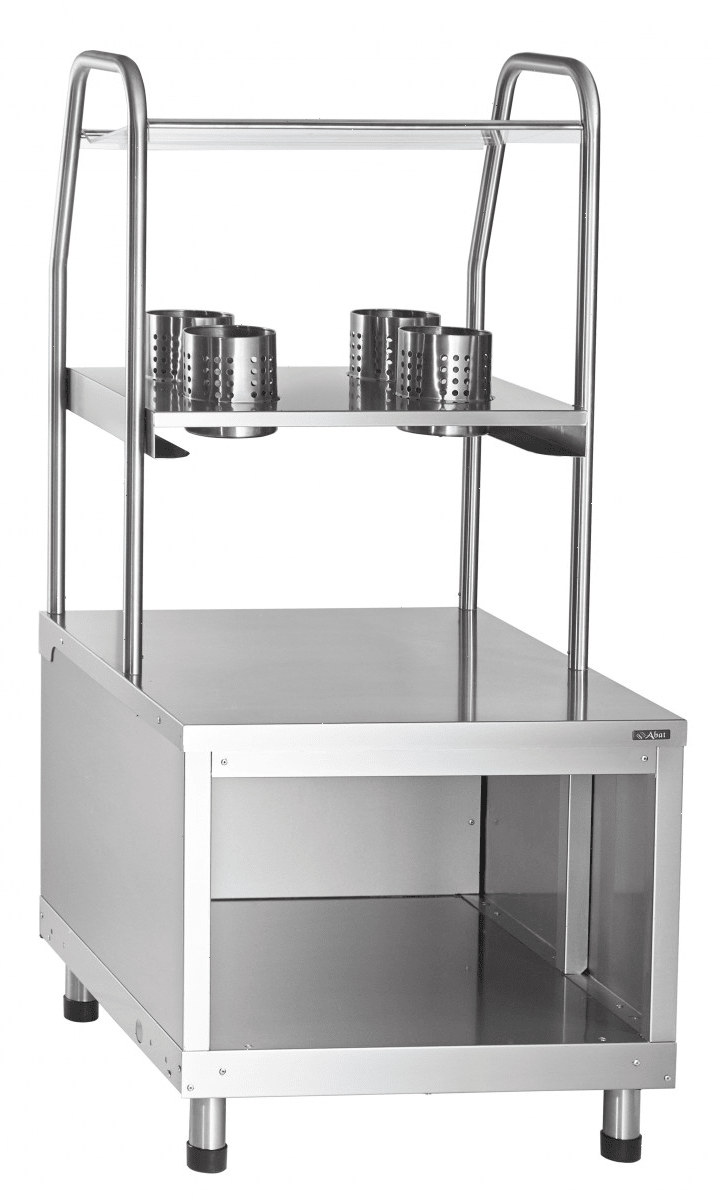 Прилавок для столовых приборов Abat ПСПХ-70КМ нерж. (21000802696)