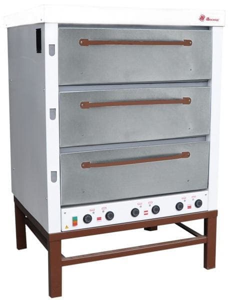 Печь хлебопекарная Восход ХПЭ-500 (оцинкованная) в обрешетке