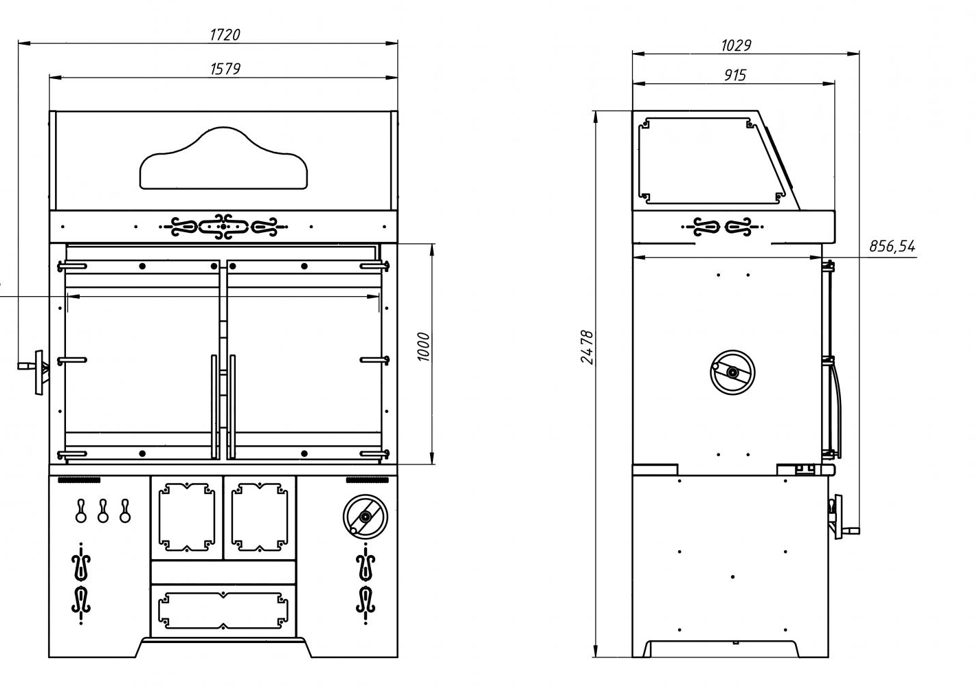 Мангал электрический Grill Master Ф6ШшЭ 21305