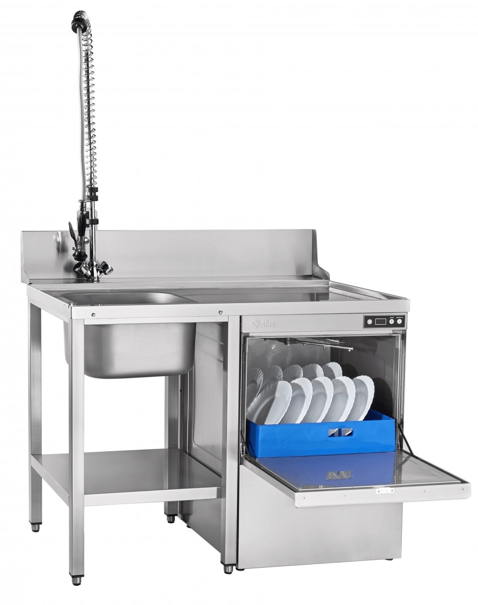Фронтальная посудомоечная машина Abat МПК-500Ф (71000006040)