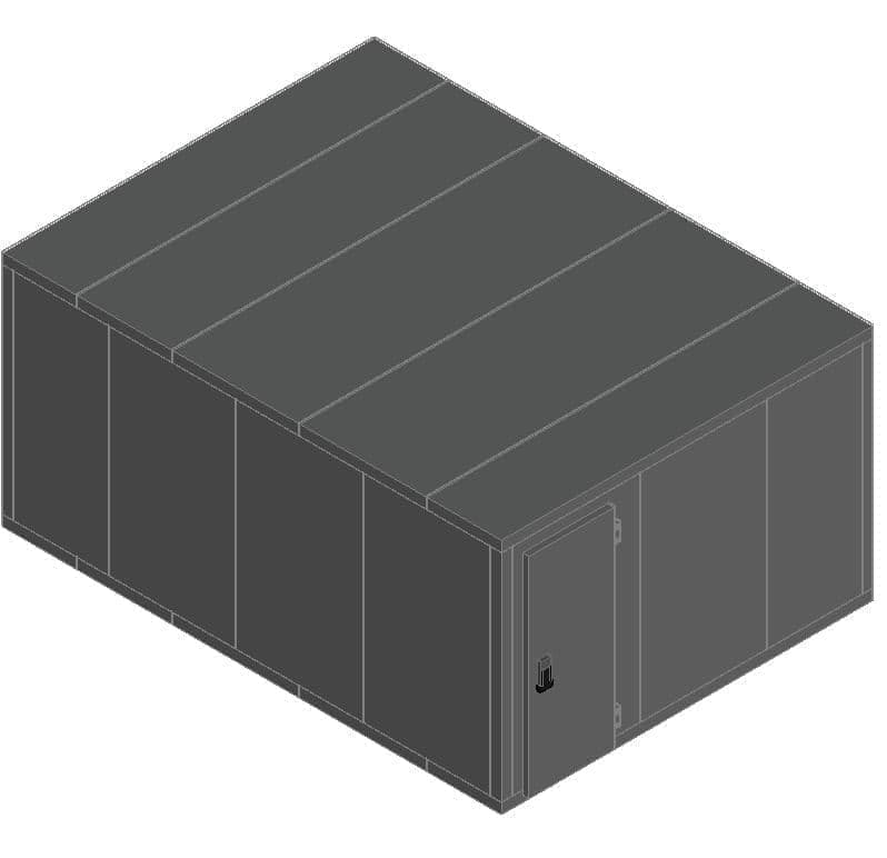 Камера холодильная Polair КХН-30,29 (3500х4700х2240h) 100 мм