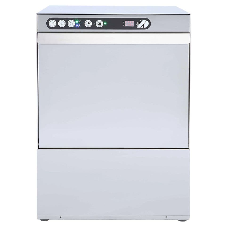 Фронтальная посудомоечная машина Adler ECO 50 DPPD 380В (помпа,дозатор)