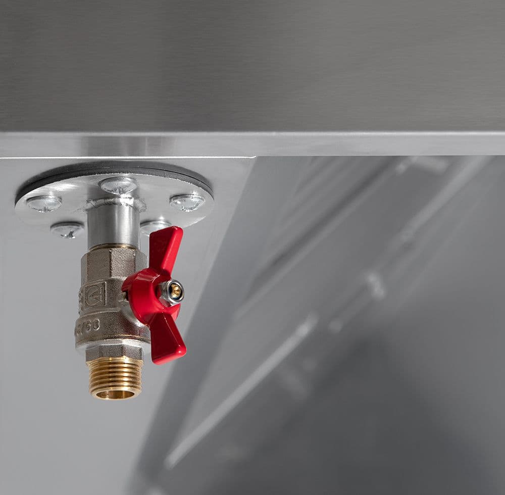 Зонт пристенный Luxstahl ЗКП 1000х600 коробчатый