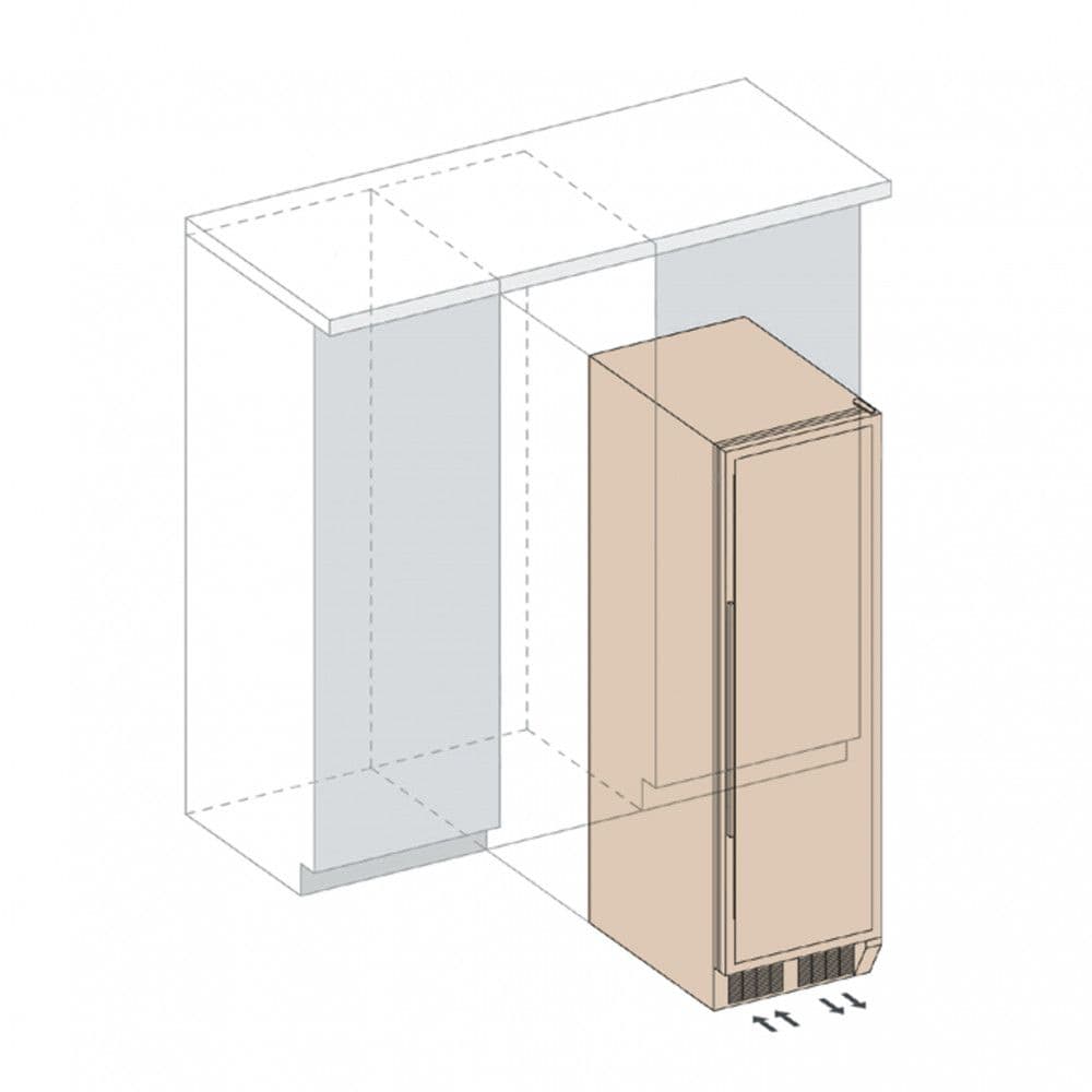 Шкаф винный Dunavox DX-143.468B