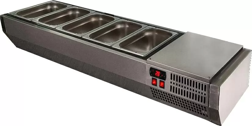 Витрина холодильная для ингредиентов Polair VT2_G (1/3)