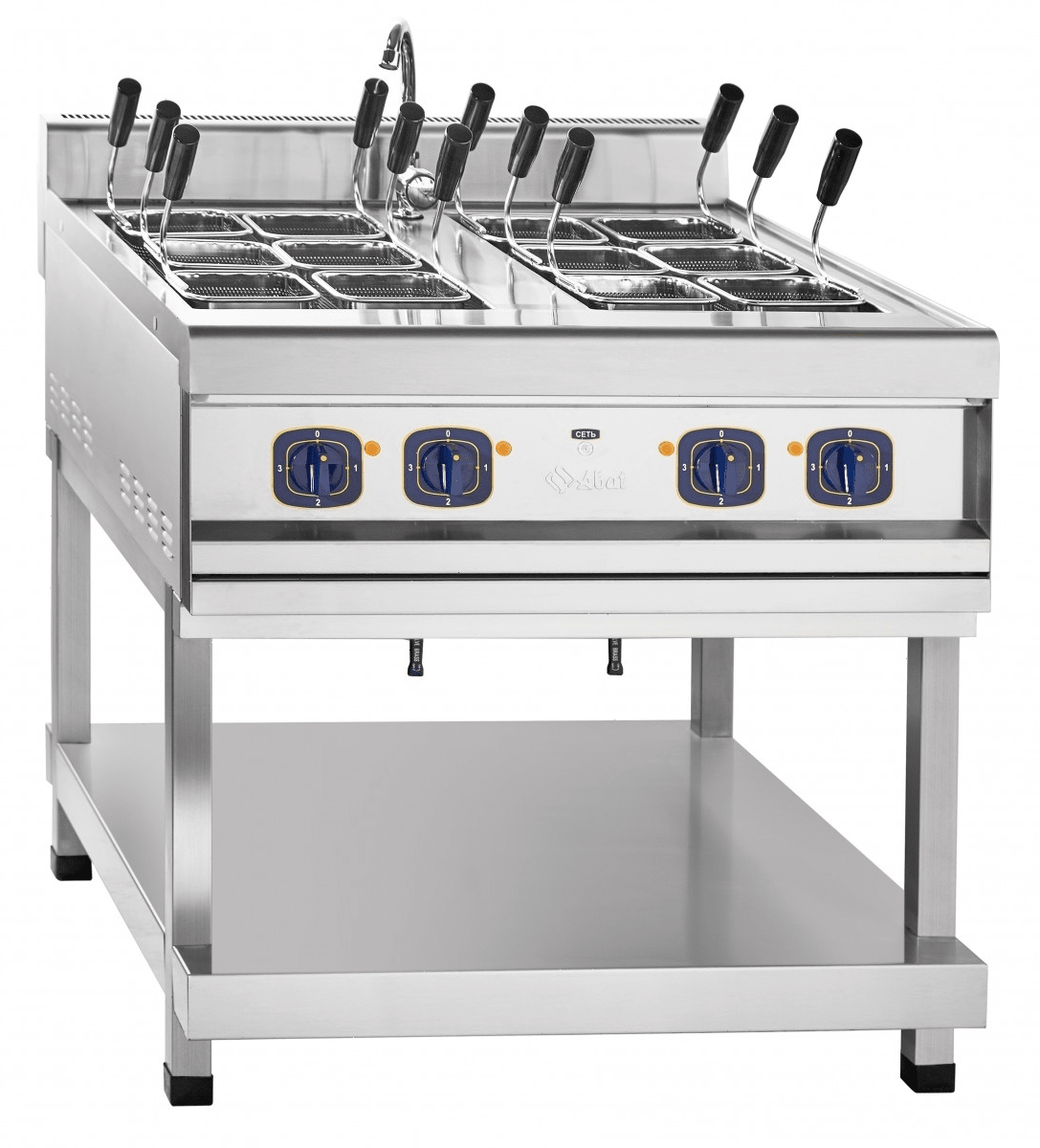 Электроварка Abat ЭВК-90/2П с корзинами GN 1/6 (21000001873)