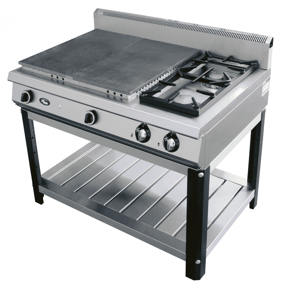 Плита газовая Grill Master Ф6ЖТЛСПГ(п) 2+2 на подставке (50020п)