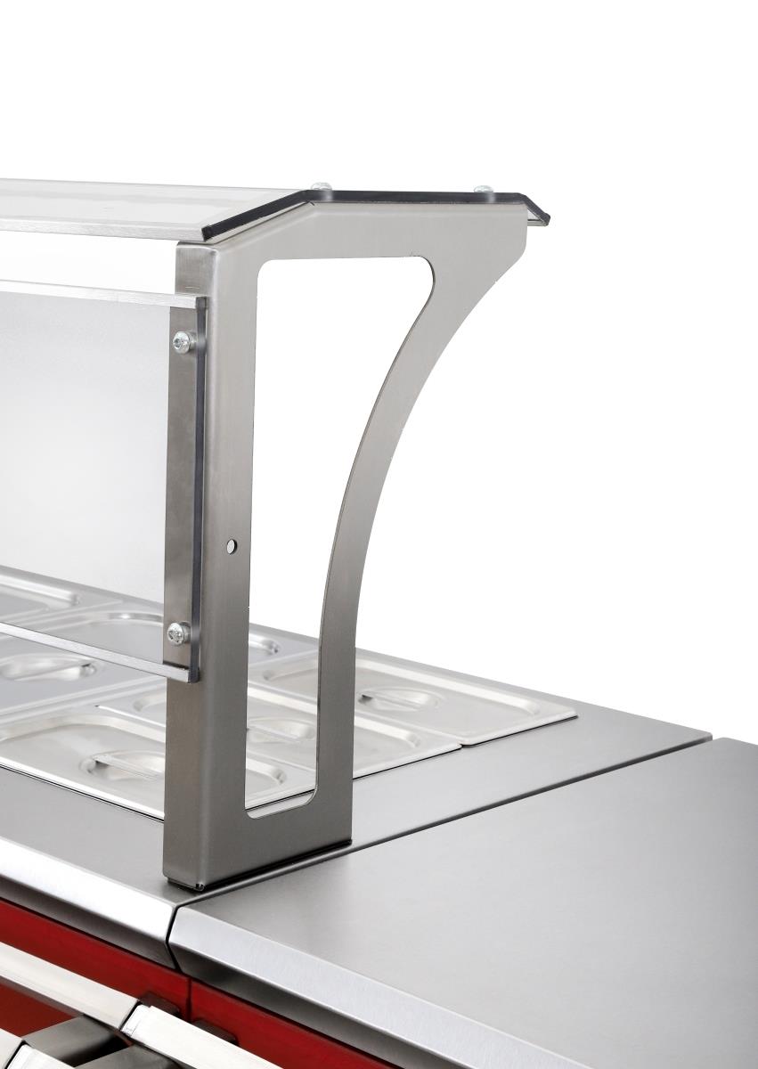 Прилавок кассовый универсальный Luxstahl КК-1200