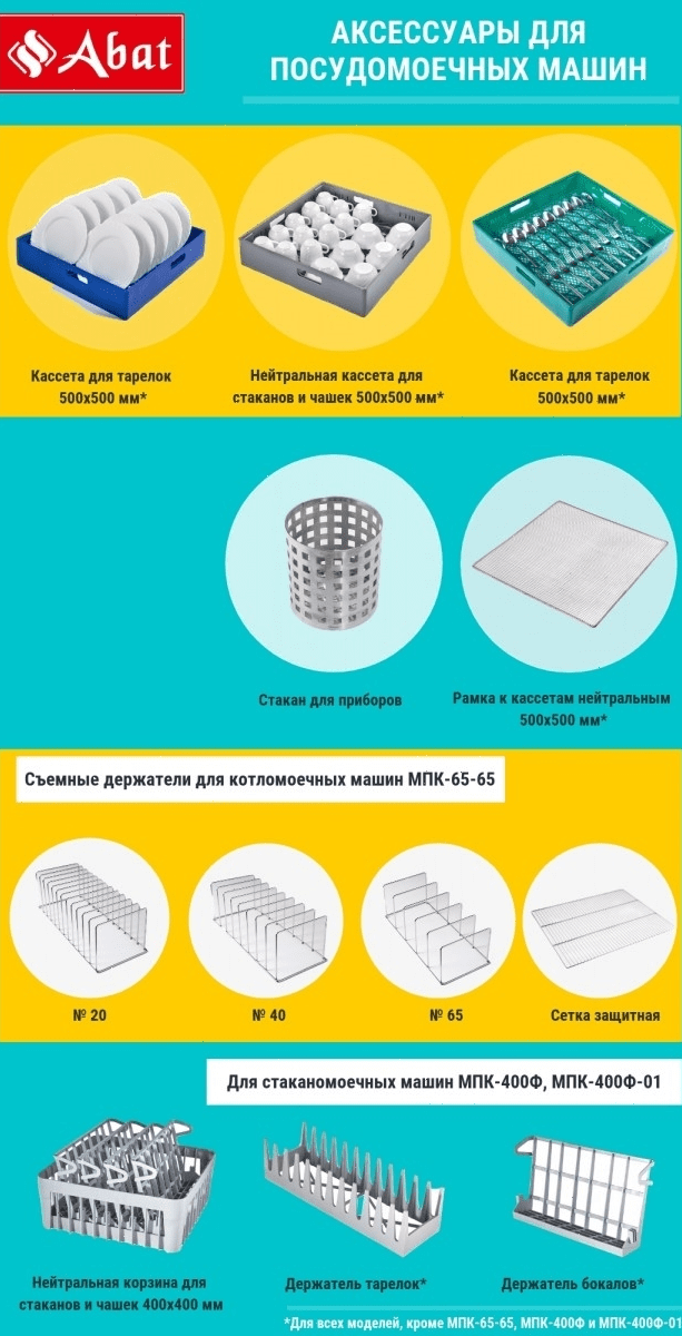Стол для чистой посуды Abat СПМР-6-5 (21000001747)