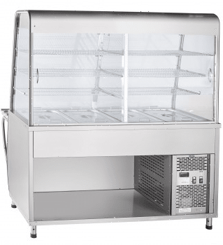 Прилавок для холодных закусок Abat ПВВ(Н)-70Т-С-01-НШ (21000001429)