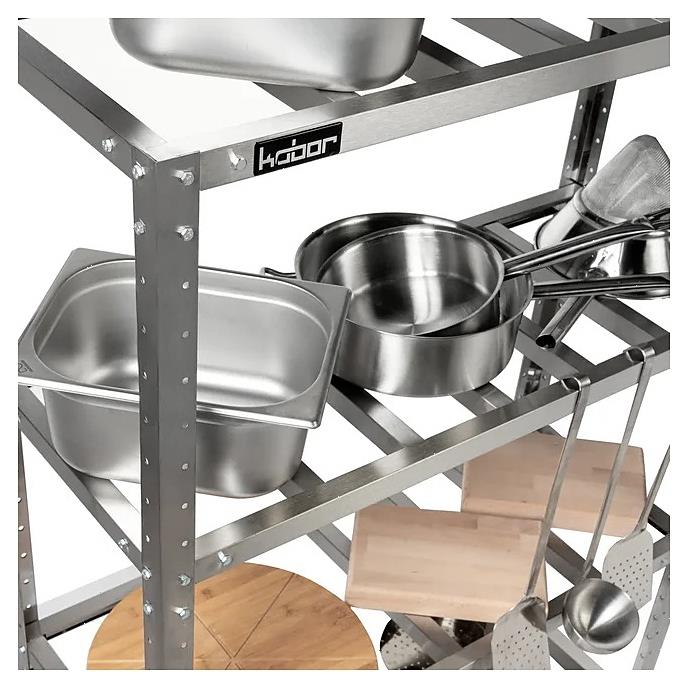 Стеллаж кухонный Кобор СКР-60/40