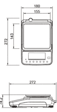 Весы лабораторные CAS XE-3000