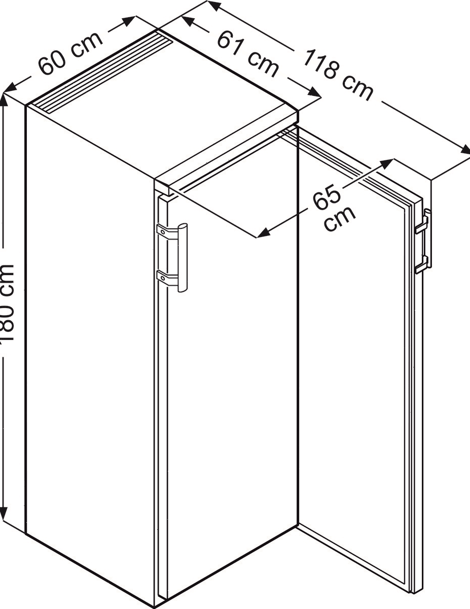 Шкаф холодильный Liebherr GKvesf 4145
