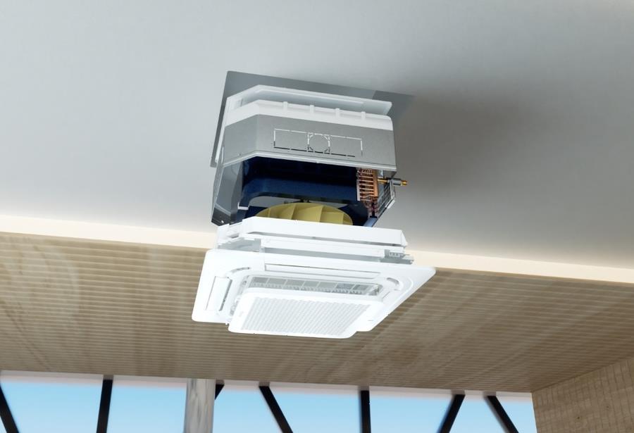 Кассетный кондиционер Hisense AUC-48HR4SKA / AUW-48H6SE1 (AUC-950R)