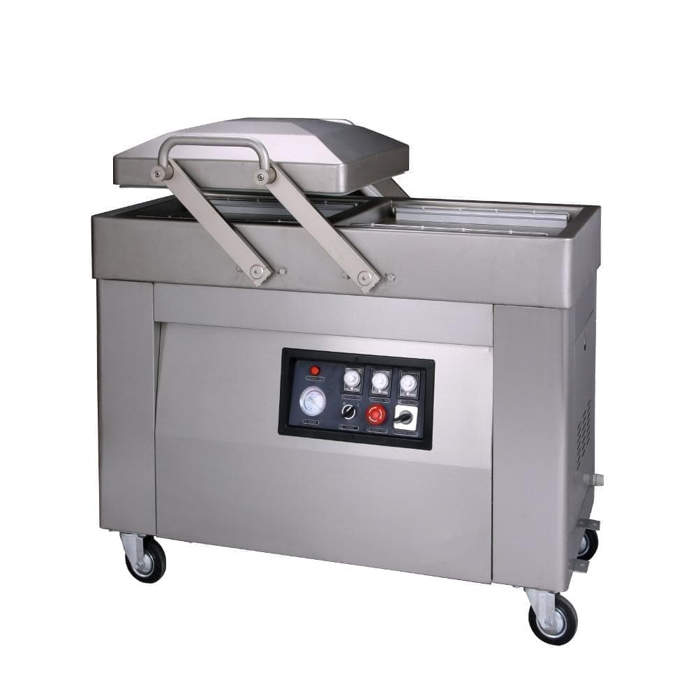 Вакуумный упаковщик Hualian Machinery HVC-410S/2A-G (DZQ-410/2SA) нерж, газ