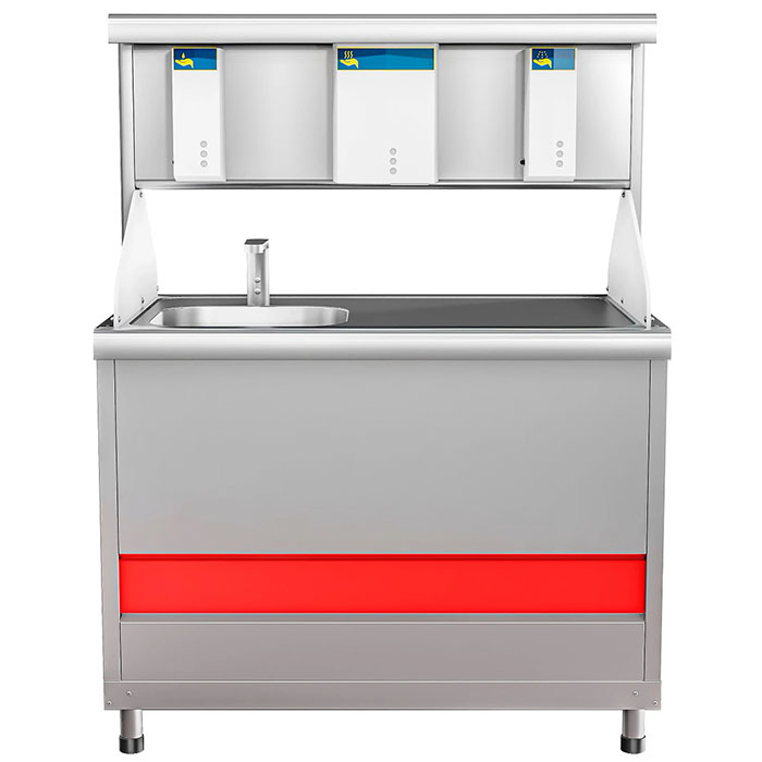 Прилавок-витрина для дезинфекции рук Abat ПВДР-70КМ (21000009834)