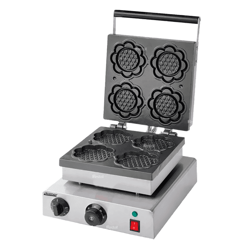 Вафельница Airhot WBSF-4 подсолнух