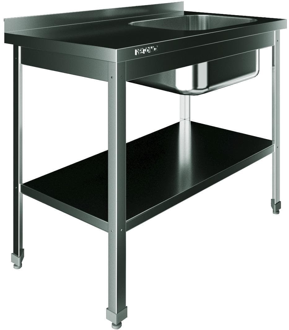 Стол с моечной ванной Restoinox ВМЦР/1-11/6-БПП-ЭЦ