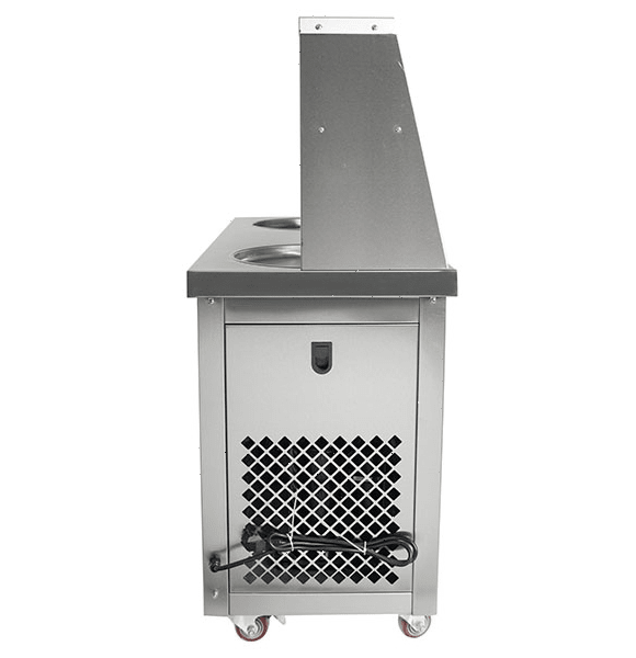 Фризер для жареного мороженого Foodatlas KCB-2Y (контейнеры, стол для топпингов, контроль температур