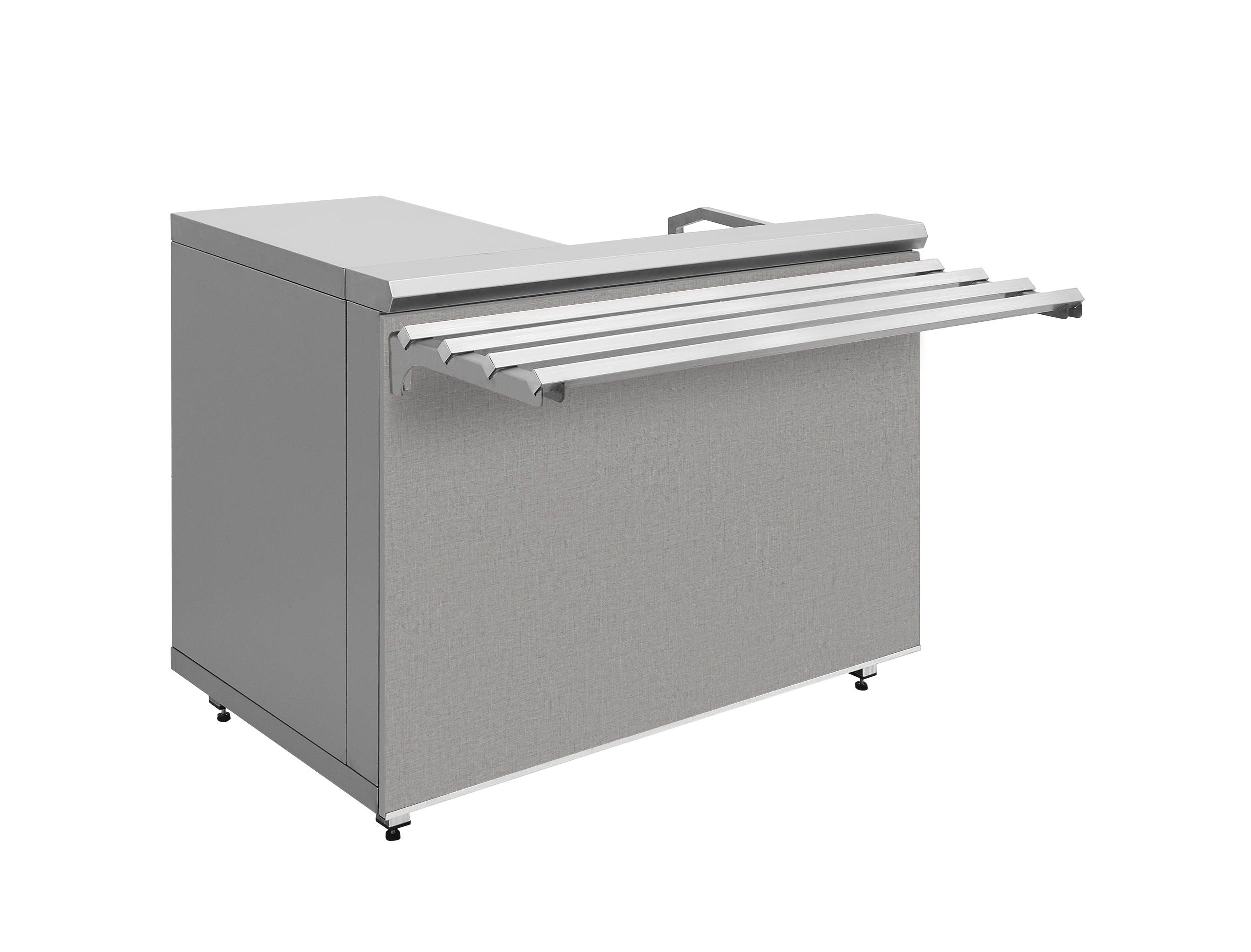 Прилавок кассовый универсальный Luxstahl КК-1200