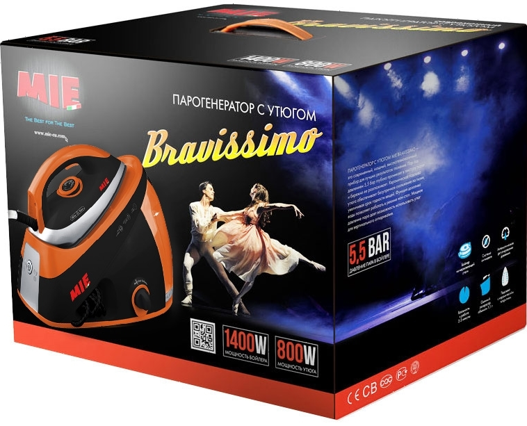 Парогенератор с утюгом Mie Bravissimo
