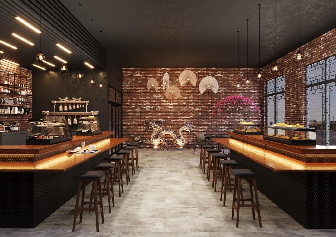 Витрина холодильная Carboma AC38 SM 1,0-11