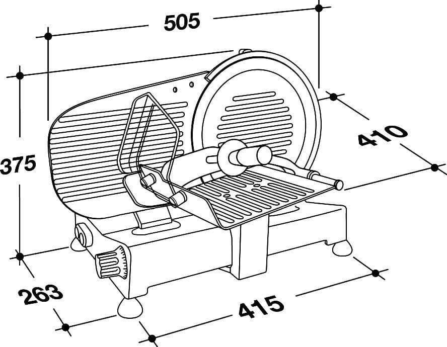 Слайсер RGV Lusso 275/S