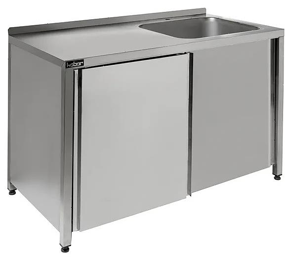 Стол с моечной ванной Кобор ВМЦЗР/1-140/70