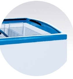 Ларь морозильный Italfrost CF300C красный (4 корзины)