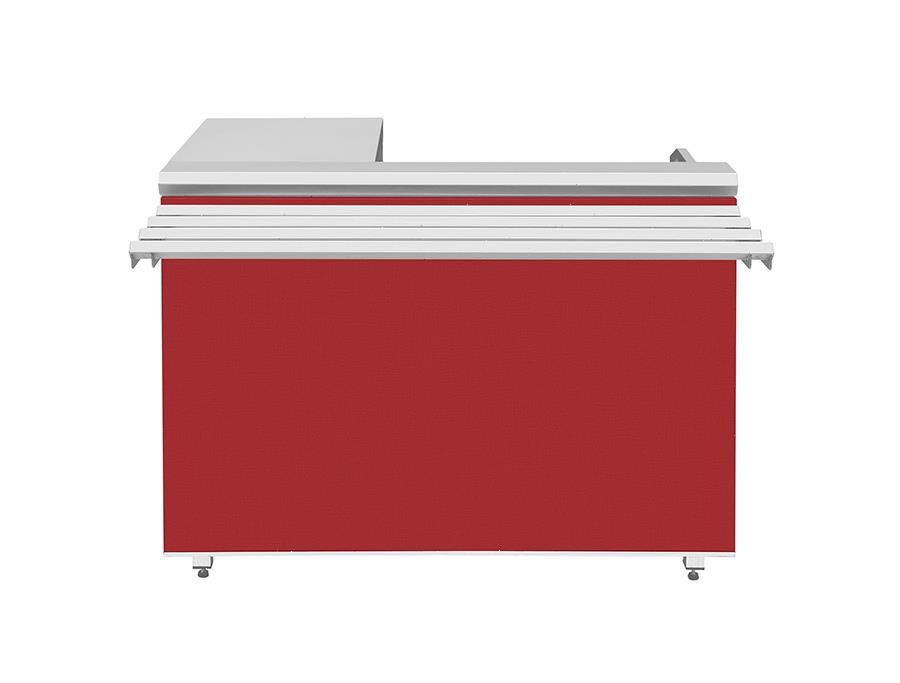 Прилавок кассовый универсальный Luxstahl КК-1200