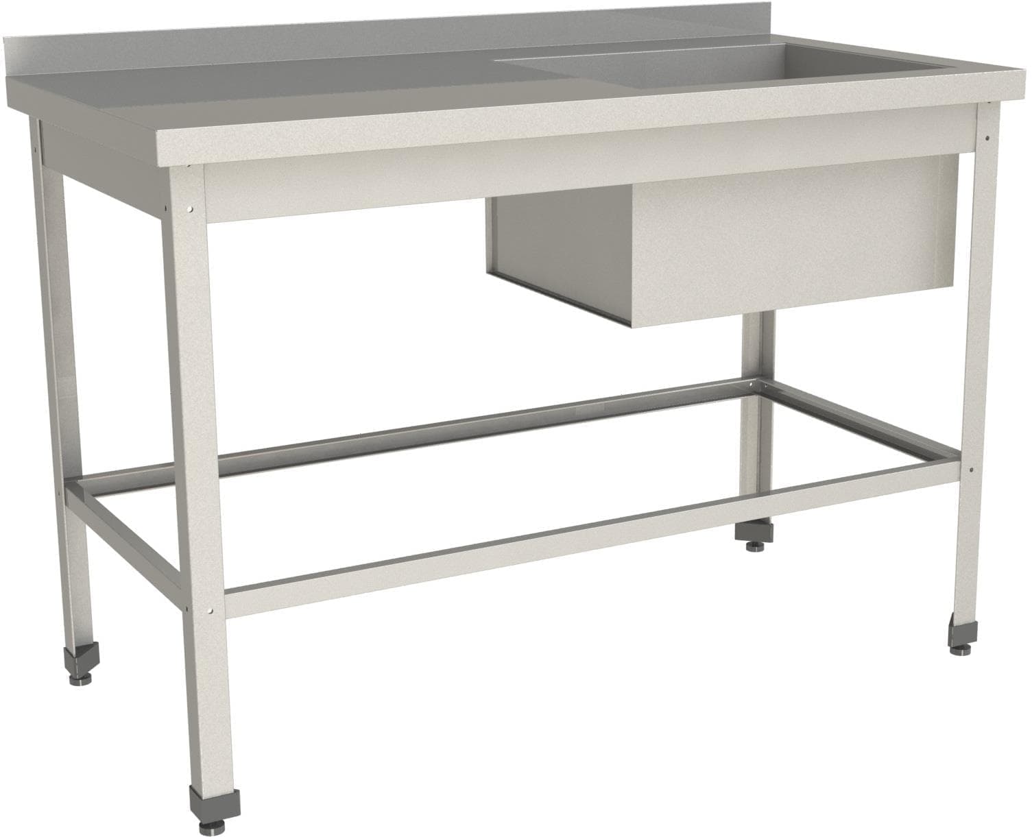 Стол с моечной ванной Restoinox ВМСР/1-11/7-БПО-ЭЦ