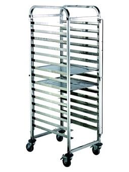 Тележка-шпилька CuisinAid CD-RT6415 15 уровней (470x620x1700) для противней 600х400