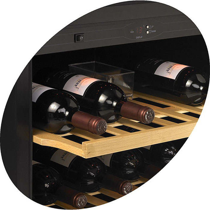 Шкаф винный Tefcold TFW200-S рама двери нерж