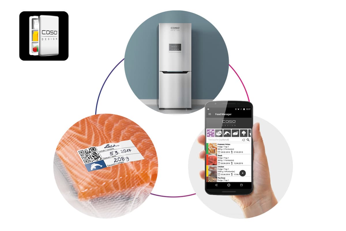 Пакеты вакуумные CASO 20х30, 150мкм, 50 шт