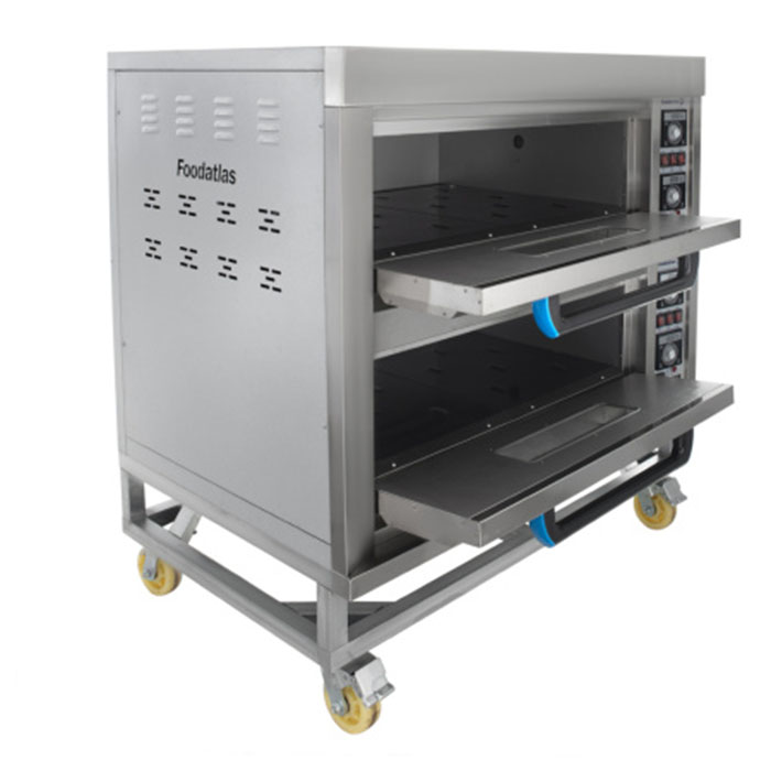 Печь хлебопекарная электрическая ярусная Foodatlas HEO-750/2