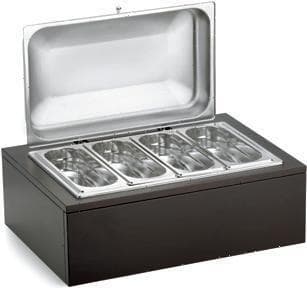 Мармит для сервировки GN1/4-65 с подогревом, крышка нерж. 51132810 Pintinox | 5113F810