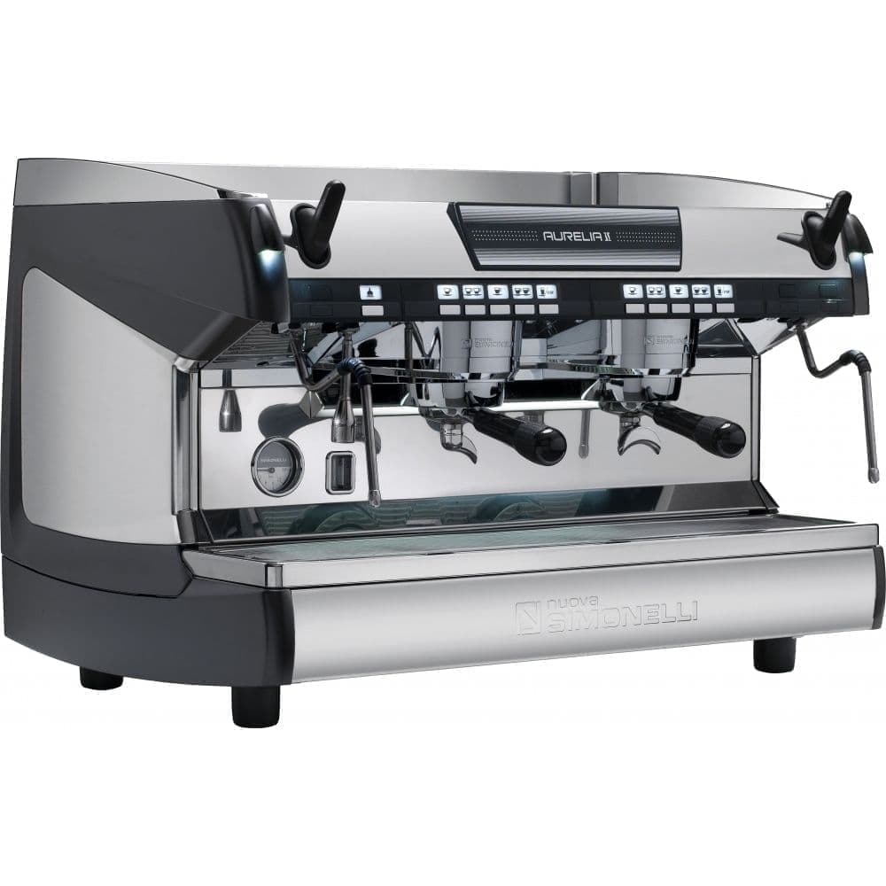 Кофемашина рожковая Nuova Simonelli Aurelia II 2Gr V высокие группы, LED, белый жемчуг