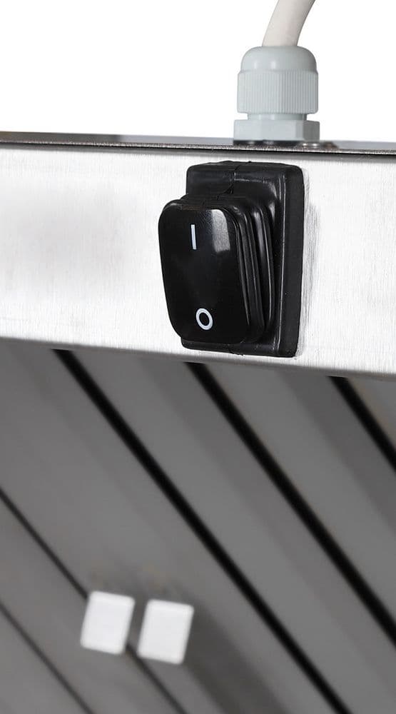 Зонт пристенный Luxstahl ЗВП 1000х800