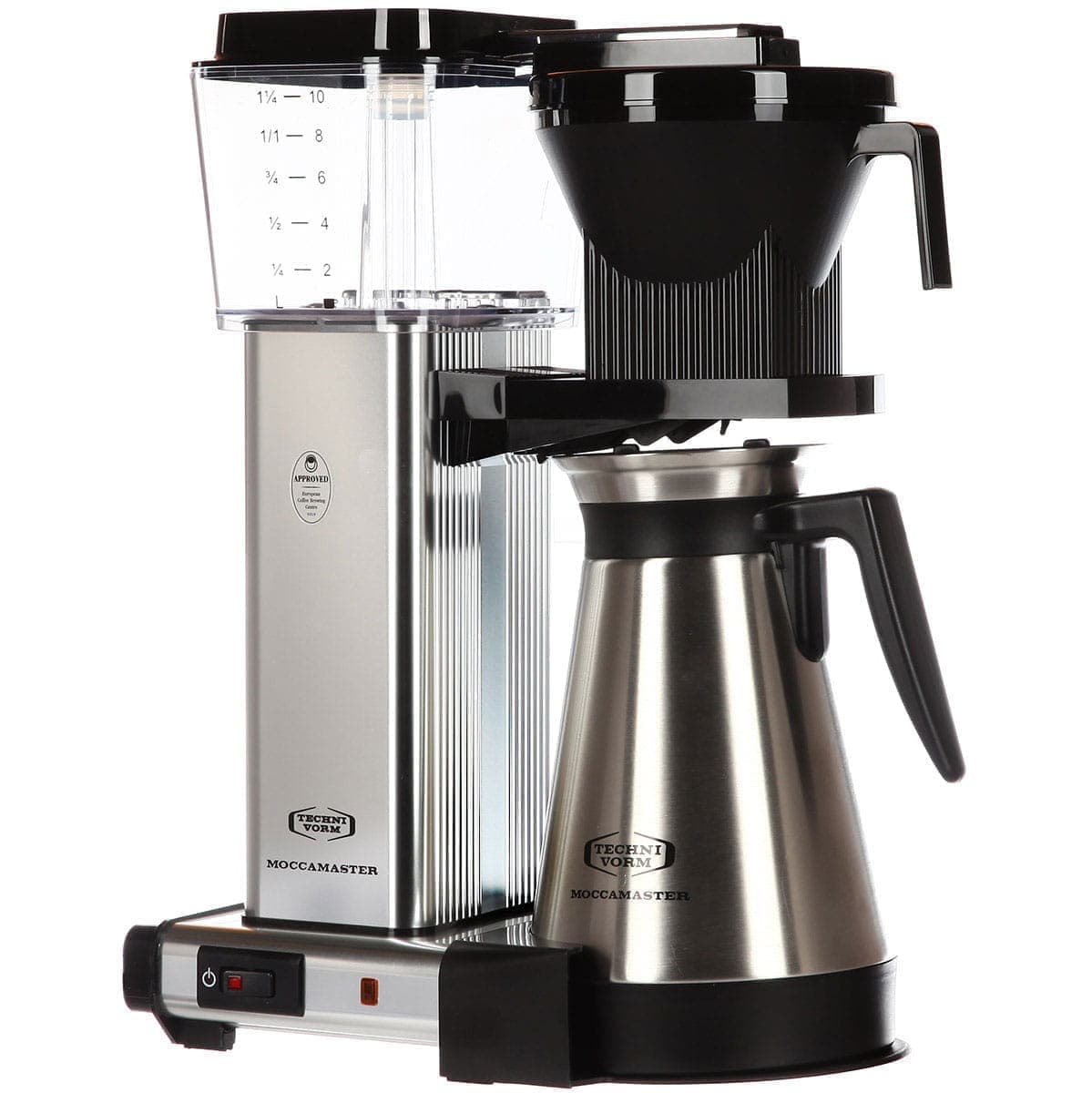 Кофеварка капельная Moccamaster KBGT, глянцевое серебро 79320 Глянцевое серебро